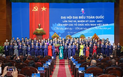 Đại hội đại biểu toàn quốc lần thứ VII, nhiệm kỳ 2026–2031  Liên hiệp các tổ chức hữu nghị Việt Nam