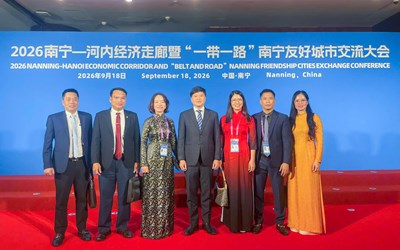 Đoàn đại biểu thành phố Hải Phòng tham dự các hoạt động giao lưu, kết nối tại CAEXPO 2026