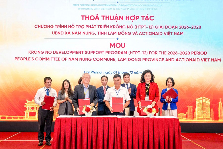 Khơi thông nguồn lực phi chính phủ nước ngoài, đồng hành cùng mục tiêu phát triển bền vững của Việt Nam