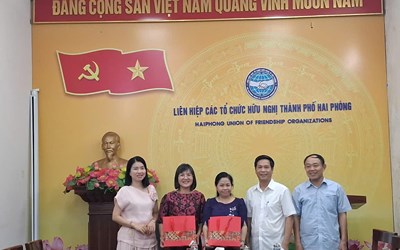 Liên hiệp Hải Phòng – Cần Thơ trao đổi kinh nghiệm nâng cao hiệu quả đối ngoại nhân dân