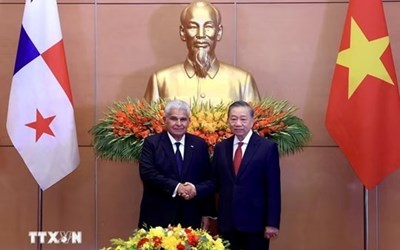 Tổng Bí thư, Chủ tịch nước Tô Lâm hội đàm với Tổng thống Cộng hòa Panama